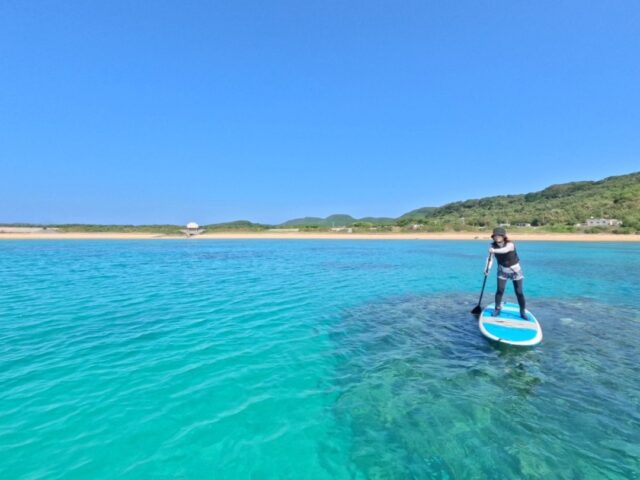 与那国島 SUP アクティビティ